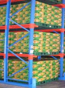 飲料行業貫通式貨架用塑料托盤